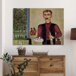 Canvas print The Coffee Shop Owner Theophilοs Framed canvas View 1