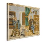 Canvas print The Seller Theophilοs Framed canvas View 4