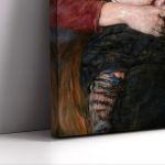 Canvas print Mother with child Gyzis N. Framed canvas View 5