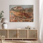 Canvas print The Lion Hunt Theophilοs Framed canvas View 2