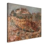Canvas print The Lion Hunt Theophilοs Framed canvas View 4