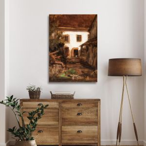 Canvas print Country house Gyzis N. Framed canvas View 1 2