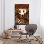 Canvas print Country house Gyzis N. Framed canvas View 3