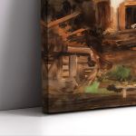 Canvas print Country house Gyzis N. Framed canvas View 5