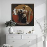 Canvas print History square Gyzis N. Framed canvas View 2