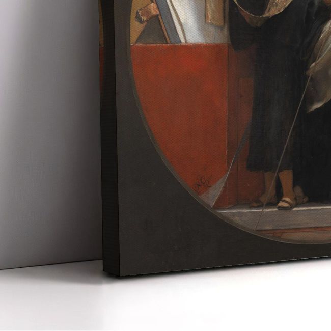 Canvas print History square Gyzis N. Framed canvas View 6