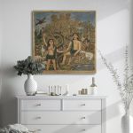 Canvas print Adam and Eve square Theofilos Framed canvas View 2