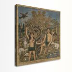 Canvas print Adam and Eve square Theofilos Framed canvas View 5