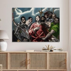Canvas print The revelation of Christ El Greco Framed canvas View 1