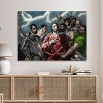 Canvas print The revelation of Christ El Greco Framed canvas View 1