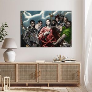 Canvas print The revelation of Christ El Greco Framed canvas View 1 2