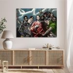 Canvas print The revelation of Christ El Greco Framed canvas View 2