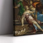 Canvas print Christ driving the money changers from the temple remastered El Greco Framed canvas View 5