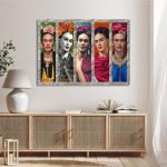 Canvas print Frida moments Framed canvas View 2
