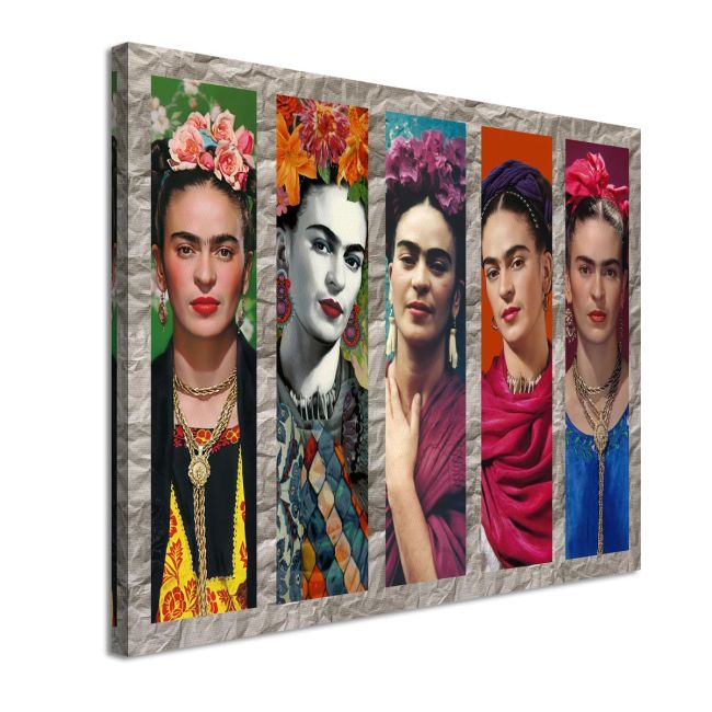 Canvas print Frida moments Framed canvas View 4