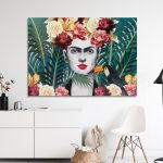 Canvas print Frida moments Framed canvas View 1