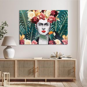 Canvas print Frida moments Framed canvas View 1 2