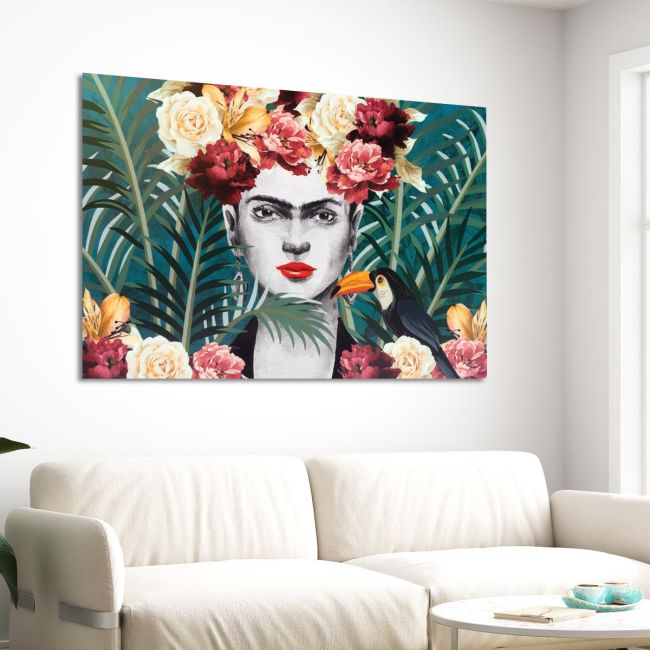 Canvas print Frida moments Framed canvas View 3