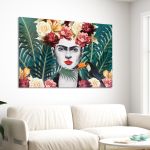 Canvas print Frida moments Framed canvas View 3