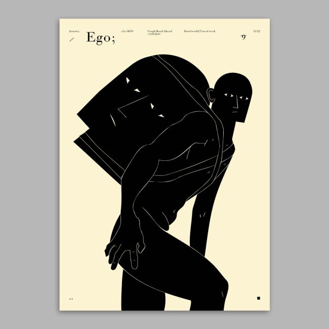 Ego poster Frameless print View 15