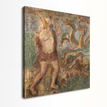 Canvas print Hercules and the Lernaean Hydra square Theofilos Framed canvas View 5