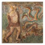 Canvas print Hercules and the Lernaean Hydra square Theofilos Framed canvas View 7