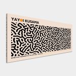 Πίνακας ζωγραφικής Shapes reart (original YAYOI Kusama) πανοραμικός Καμβάς τελαρωμένος Όψη 5