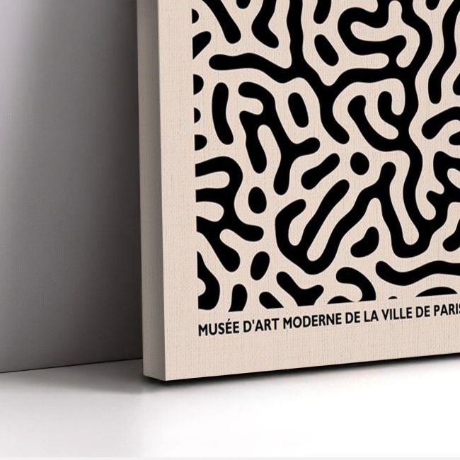 Πίνακας ζωγραφικής Shapes reart (original YAYOI Kusama) πανοραμικός Καμβάς τελαρωμένος Όψη 6