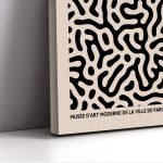 Πίνακας ζωγραφικής Shapes reart (original YAYOI Kusama) πανοραμικός Καμβάς τελαρωμένος Όψη 6