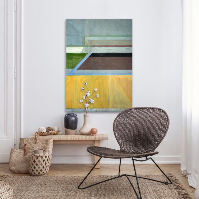 Πίνακας ζωγραφικής Ocean park No. 34 reart Καμβάς τελαρωμένος Όψη 3