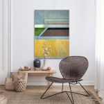 Πίνακας ζωγραφικής Ocean park No. 34 reart Καμβάς τελαρωμένος Όψη 3