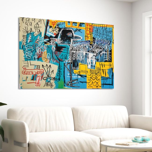 Canvas print Neo expressionism bird Framed canvas View 3