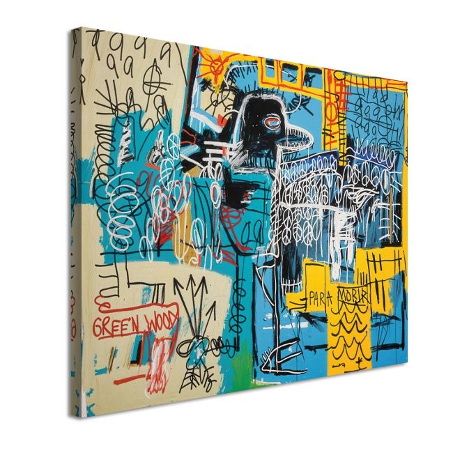 Πίνακας σε καμβά Neo expressionism bird Καμβάς τελαρωμένος Όψη 4