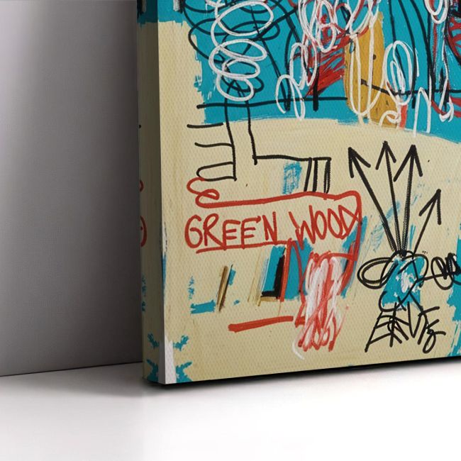 Πίνακας σε καμβά Neo expressionism bird Καμβάς τελαρωμένος Όψη 5