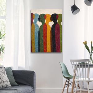 Canvas print Human interaction Framed canvas View 1 2