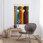 Canvas print Human interaction Framed canvas View 3