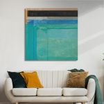 Canvas print Happy face Ocean park  No. 68 reart square Framed canvas View 1