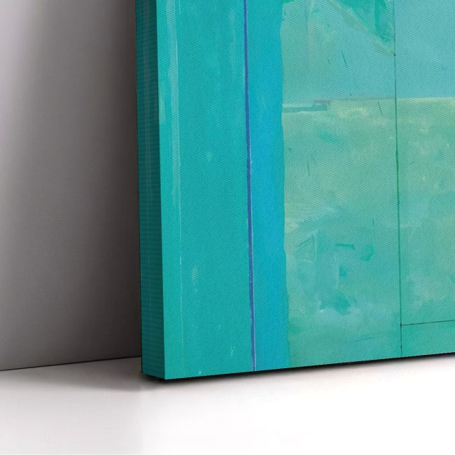 Canvas print Happy face Ocean park  No. 68 reart square Framed canvas View 6