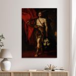 Canvas print David with the Head of Goliath Caravaggio Framed canvas View 1