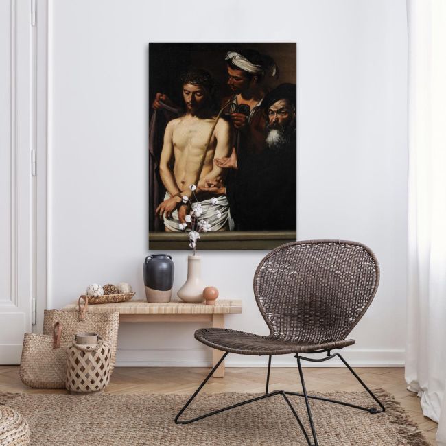 Canvas print Behold the Man Caravaggio Framed canvas View 3
