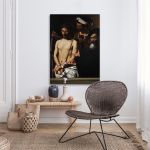 Canvas print Behold the Man Caravaggio Framed canvas View 3