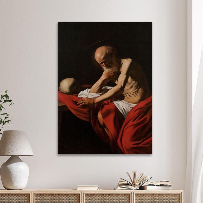 Canvas print Assumption Caravaggio Framed canvas View 1