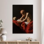 Canvas print Assumption Caravaggio Framed canvas View 1