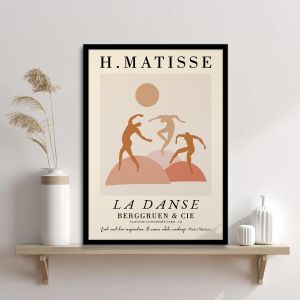 Αφίσα Έκθεσης Matisse Papier Découpés IV  Αφίσα πόστερ με μαύρη κορνίζα Όψη 1