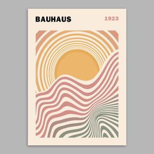 Αφίσα Έκθεσης Bauhaus 1923 III αφίσα κάδρο  Αφίσα πόστερ με μαύρη κορνίζα Όψη 1 2