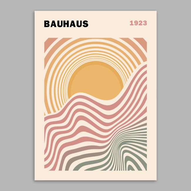 Αφίσα Έκθεσης Bauhaus 1923 III αφίσα κάδρο  Αφίσα Όψη 15