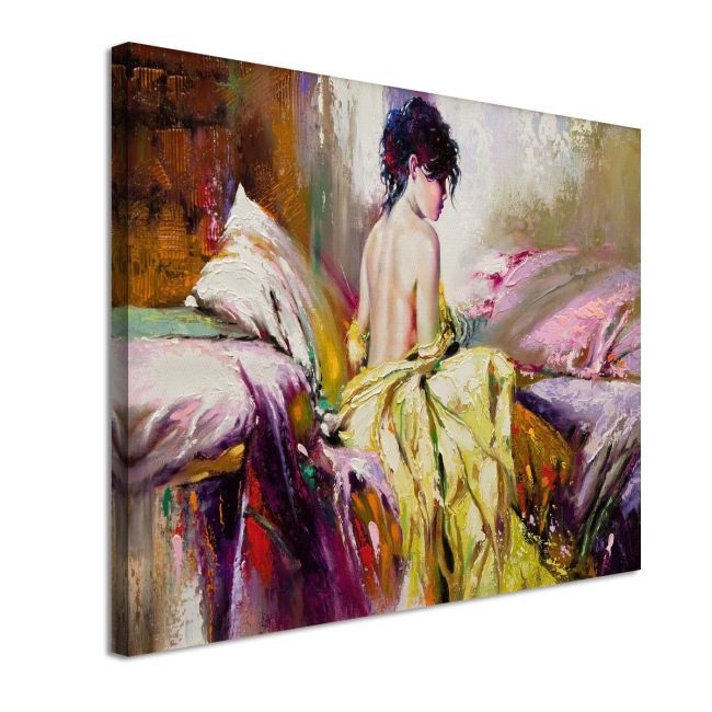Canvas print   Nude girl portrait Framed canvas View 4