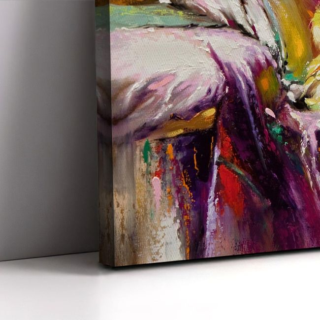 Canvas print   Nude girl portrait Framed canvas View 5