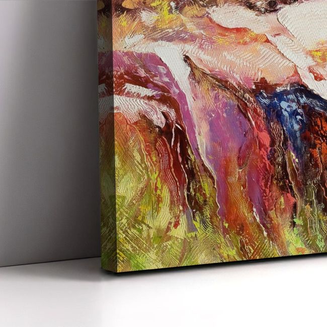 Canvas print   Half nude girl portrait Framed canvas View 5