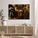 Canvas print The Crown of Thorns Caravaggio Framed canvas View 2